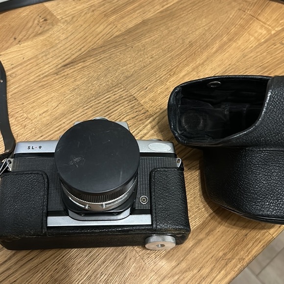 Vintage Sears SL-9 Rikenon 5cm F2.8 35mm w/case Japan - Picture 4 of 4